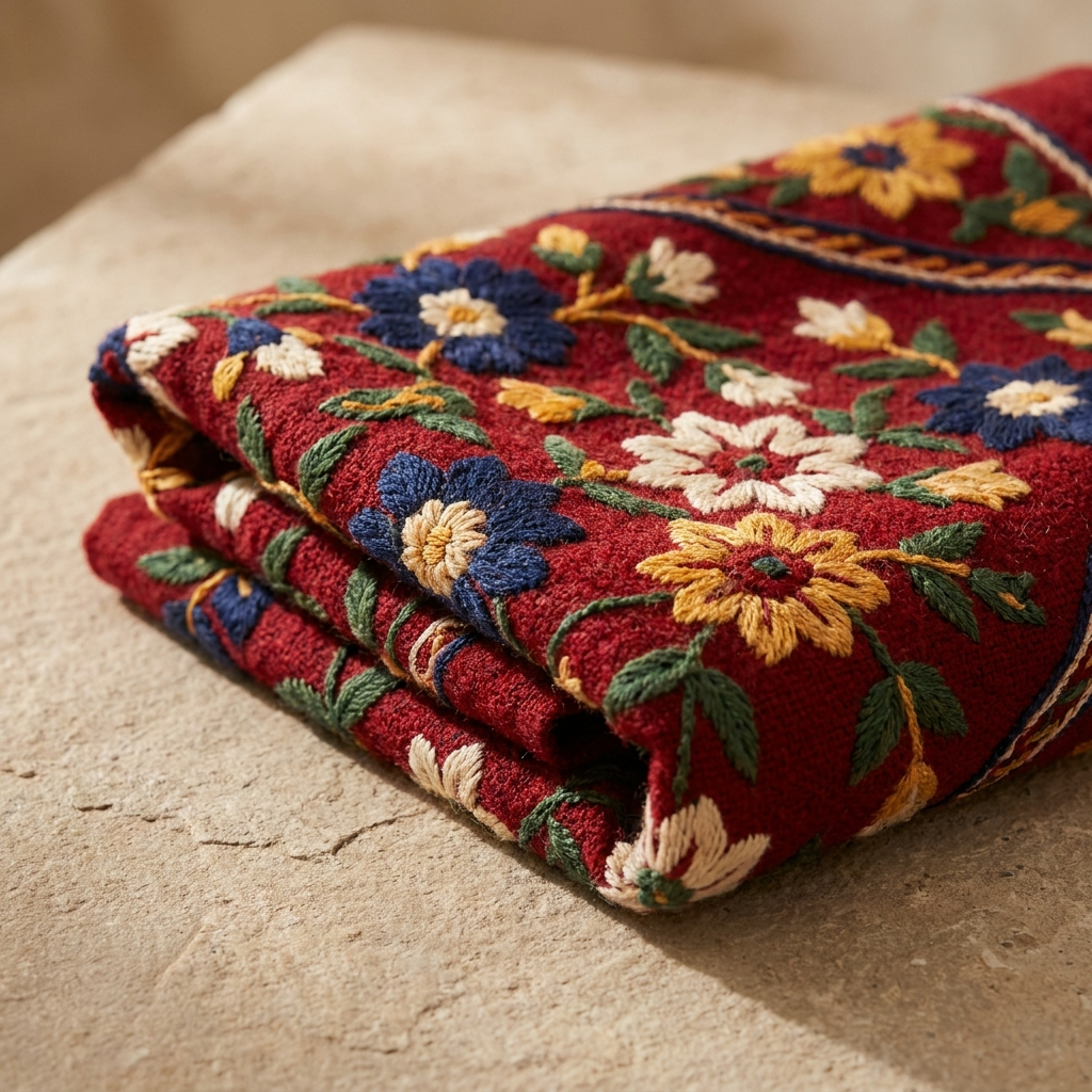 رومیزی پته کرمان
