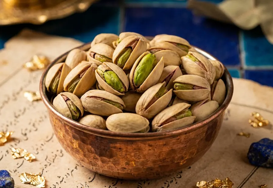 پسته کرمان در بستهبندی مناسب هدیه
