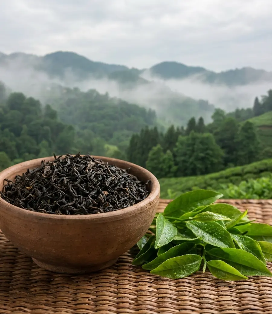 چای ایرانی در فضای سبز لاهیجان بهعنوان یکی از سوغات شاخص منطقه