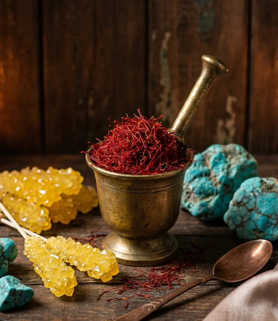 زعفران و سوغات خوراکی مشهد برای هدیه